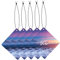 ULTECHNOVO 20 Stk Auto-Aromatherapie-Ornament Auto-Rückspiegel hängen Luftverteiler auto car air freshener Autoerfrischer Auto- zum Aufhängen Rückspiegel zubehör