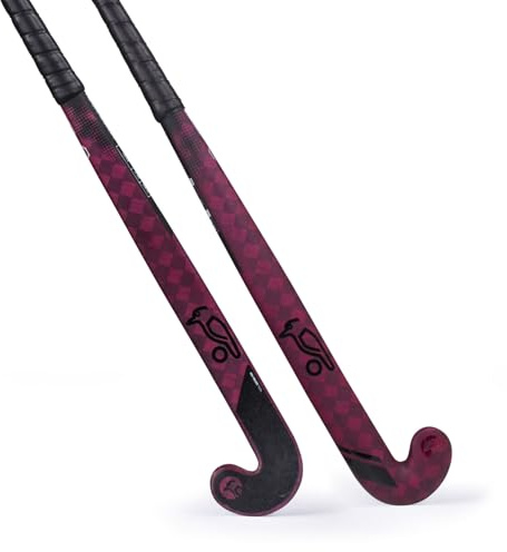 Kookaburra Hat Pro Torch Hockey Stick-36.5 Hockeyschläger, schwarz/rot, 36.5 Light