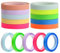 Dokeno 10 Rotoli Nastro Evidenziatore Rimovibilie, 6 mm x 5 m Nastro Fluorescente Adesivo Evidenziatori Fluorescenti Nastro Colorato Trasparente per Studenti Insegnanti Lettura in Classe Ufficio Casa