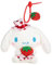 Roffatide Cartoon Erdbeere Cross-Dressing Cinnamoroll Plüsch Schlüsselanhänger Serie für Frauen Cartoon Figur Anhänger Perfekte Schlüsselanhänger für Mädchen Jungen Cool Stuff