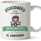 MUGFFINS Tazas para VIOLINISTA hombre - En Español - Mejor Universo Trofeo - 11 oz / 330 ml - Regalo original y divertido