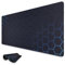 Niviy Tapis de Souris Gaming XXL 1200x600mm, avec Base en Caoutchouc Antidérapant sous Main Bureau Machines en Nid d'abeille Mouse Pad pour Bureau/Maison Bleu Cyan
