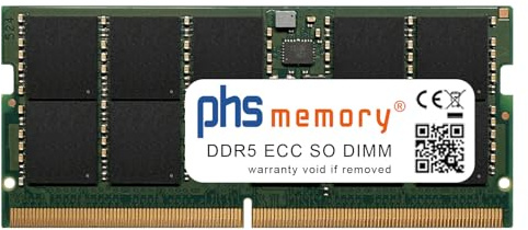 48GB RAM Speicher kompatibel mit Asustor Lockerstor 6 Gen3 (AS6806T) DDR5 SO DIMM ECC 4800MHz PC5-38400E