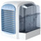 Portable Air Conditioner, Personal Cooler Fan, 3 in 1 Evaporative with 3 Speeds & 3 Modes, 380ML Quiet Mini Conditioner Desk Cooling Fan for Home, Bedroom, Travel, and Office (blue)