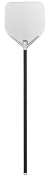 TECHNICA Pizzaschieber 355x405x1500 mm | Quadratische Pizzaschaufel Ergonomischer Aluminiumgriff – Pizzaschieber aus Aluminium – Ideal für Steinofen & Gas Pizzaofen