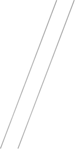 QUARKZMAN 2er Gewindestange M2.5x0,4x300mm Edelstahl 304 mit 0,4mm Steigung | Hochwertige Vollgewindestange für dauerhafte Stabilität. Bietet präzise Anpassung und sicheren Halt bei Ihren Bauprojekten