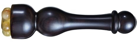 Bâton de massage des yeux – Petit accessoire portable et léger en bois, gadget de spa corporel pour la maison, outil de douche de voyage, design durable, yoga, relaxation, salon de visage, méditation