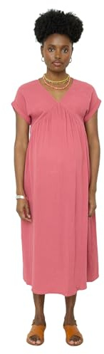 VERTBAUDET Robe Longue Grossesse et Allaitement Col V
