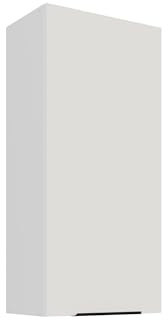 Kuechen-preisbombe Küchen Hängeschrank 50 cm - Höhe 90 cm ARIA Weiss Ultra matt + Weiss matt, hochwertige Fronten mit Anti Fingerprint Beschichtung Küchenzeile Küchenblock