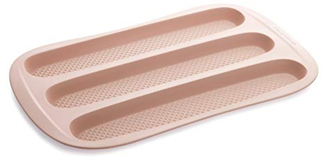 Tescoma 629514 Stampo Baguette, Silicone, Nocciola, 36.9 x 21.6 x 1.8 cm
