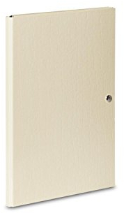 Edle Dokumentenmappe Croko / A4 / Farbe: vanille