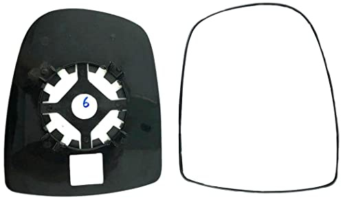 Right Hand Side Door Glass With Heated base Plate Fits VAUXHL-Vivaro A Year 2001 To 2014