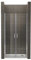 Duschtür STELLA 76x190 cm Nischentür Verstellbereich von 76-79 cm, Höhe: 190 cm, Duschabtrennung aus 6 mm durchsichtigem ESG Sicherheitsglas mit Nanobeschichtung - Alle Größen AC