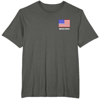 Bandiera americana degli Stati Uniti Maglietta