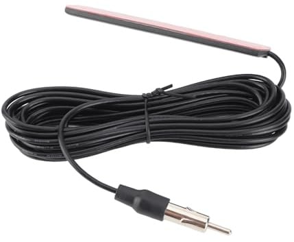 Kuuleyn Car Radio Antenna, ANT-309, Feel Free To Paste, Universal Car FM Radio Antenna Patch Aerial Windscreen Mount 5M Cable