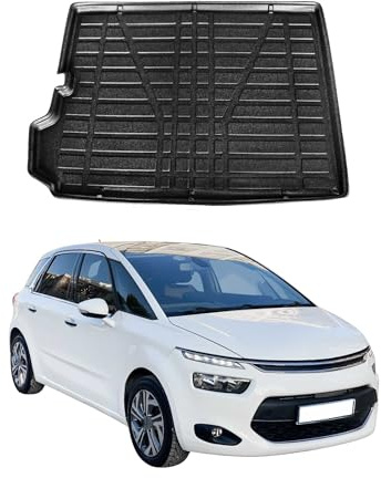 OMAC Kofferraumwanne für Citroen C4 Grand Picasso 2013-2021 TPE | Laderaumwanne, Kofferraummatte, Allwetter, fahrzeugspezifisches Produkt, wasserdicht