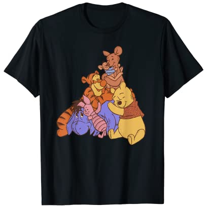 Disney Winnie the Pooh Hundred Acre Kanga Roo Group Hug T-Shirt