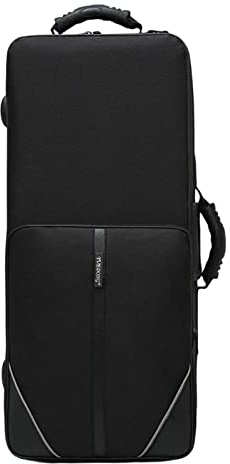 Colcolo Saxophon-Koffer mit Schultergurten Großer Stauraum Tragetasche Zubehör Handtasche Altsaxophon-Koffer für Altsaxophon-Showreisen, Rechteck