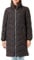 VERO MODA Damen Steppmantel VMLiga lange Jacke mit Kapuze 10289826 Black S