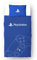 PlayStation Official Single Duvet Cover Set | Hand Control Gaming Design Reversible 2 Sided Bedding Including Matching Pillow Case | Character World Brands Single Bed Set | Polycotton, Blue