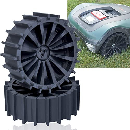 RUOTE INDEGO ROBOT TAGLIAERBA PRATO OFF-ROAD +TRAZIONE IN SALITA ROBOT TOSAERBA BOSH® * RICAMBIO SET ARRAMPICATA PLUG&PLAY RUOTA DENTATA TERRA