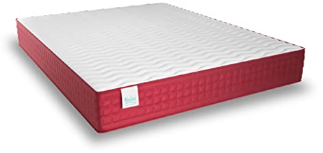 Nalui Gredos viskoelastische Matratze, wendbar, 75 x 180 cm, mit Visconfort-System, Stretchgewebe und atmungsaktivem 3D-Gewebe, Höhe: ± 24 cm, mittlere bis hohe Festigkeit, anpassbar, hergestellt in