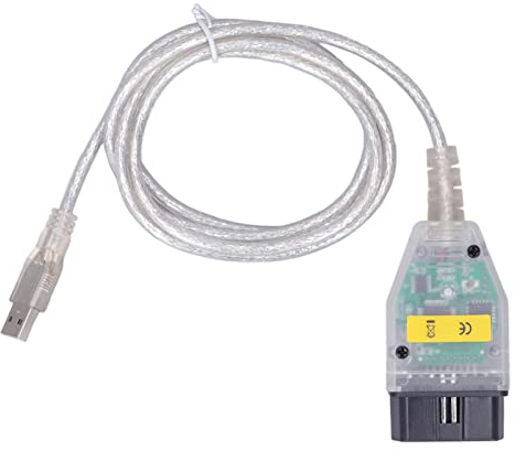 Xenon-Scheinwerfer-Zünder, Auto-Diagnosewerkzeugkabel K + DCAN OBD2 USB-Kabelschnittstelle mit Schalterersatz für Serie 1 E81 E82 E83 E87 E88 20042011