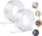 Kuyang Ruban adhésif double face extra fort 6 m Magique Nano Ruban adhésif double face transparent amovible Ruban adhésif double face sans trace
