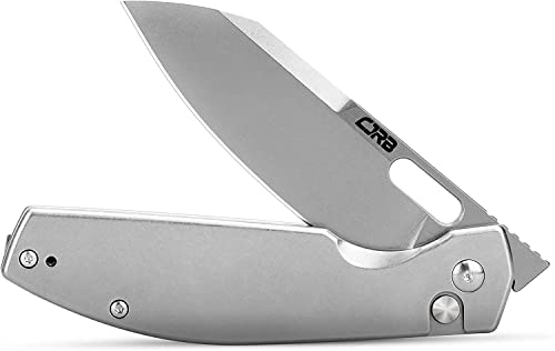 CJRB Ekko Stahlgriff Exklusives Taschenmesser J1929B aus AR-RPM9 Pulverstahl mit Keramik Kugellager Designed by Ray Laconico