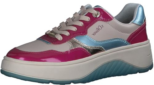 s.Oliver 5-23632-42, Scarpe da Ginnastica Donna, Fucsia, 41 EU