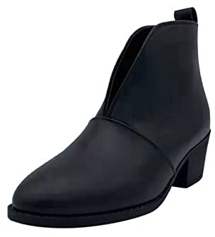 Stivali Gomma Donna 38 Stivali Donna Stivali Moto Donna Stivali Pioggia Bambina Stivali Alti Donna con Lacci Sandali Donna con Tacco Scarpe Casual Donna estive B-Nero 14.99