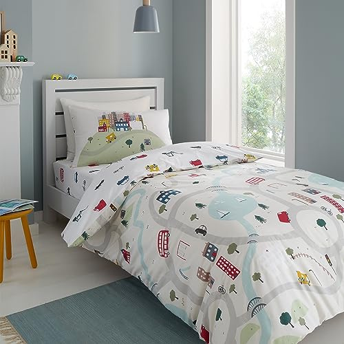 Bianca Bettwäscheset für Doppelbett, Baumwolle, mit Kissenbezügen, Weiß