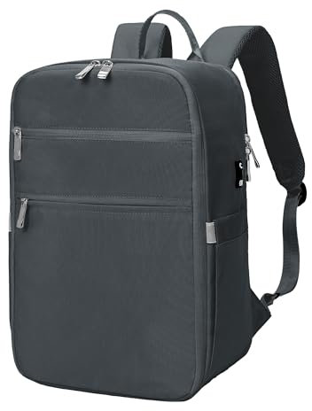 RuoSien per Zaino Ryanair 40x20x25, Zaino Bagaglio a Mano 40x20x25 per Ryanair,zaino da viaggio aereo bagaglio a mano zaino aereo per Ryanair e Altri Aerei Con Tasca Antifurto