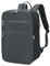 RuoSien Mochila Viaje Cabina Avion 40x20x25,Mochila Cabina Maleta de Cabina Bolsa de Viaje Aplicar para Mochila Ryanair 40x20x25 Con Orificio de Carga USB y Bolsillo Antirrobo (gris oscuro)