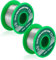2 piezas Alambre de Soldadura, 0,8mm/30g Carrete de Alambre de Estaño con Núcleo de Colofonia para Soldadura Blanda, Estaño para Soldadores Eléctricos