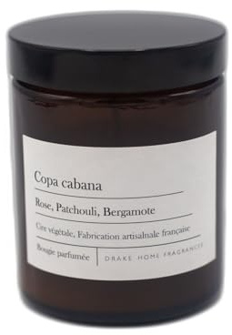 Drake Home Fragrances Copa Cabana Duftkerze – Rose, Patchouli & Bergamotte