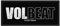 VOLBEAT PATCH AUFNÄHER # 8 SERVANT OF THE MIND LOGO 10x3cm FLICKEN ABZEICHEN