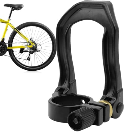 Fahrrad Sattelstützenklemme, Mountainbike Sattelstützen Clip, Metall Sattelstützen Klemmclip für Fahrrad, Outdoor Radfahren, Rennrad, Fahrradteile, Diebstahlschutz für Reisen, Fitness