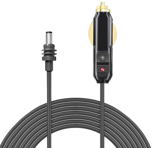 Bewinner DC-Stromkabel, Kabel für DC-Strom-Ersatzkabel, Ersatzverlängerungszubehör Set für Auto, Wasserdicht, Grau (2M)