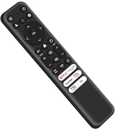 RC813 RC902V RC923 FMB1 Replace Infrared Remote Control Compatible with TCL Mini LED 8K Smart TV 75Q650G 65Q650G 85Q650G QM850G 65QM850G 75QM850G 85QM850G 98QM850G 32S350G 40S350G 43S350G 55Q650G