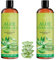 Aloe Vera Gel Bio, Natürlich, Rein & Ohne Duftstoffe, für Gesicht Haare Körper - Natürliche, Beruhigende und Pflegende Feuchtigkeitscreme After Sun (2)