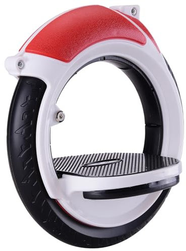 Boardless Skateboard Selbstfahrende Balance-Skates für Erwachsene & Teens - Leichtes Doppelrad-Design mit Rutschfesten Pedalen für Park/Straße Hoverboard Skates (Rot)