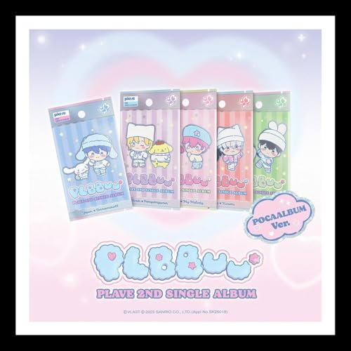 (5 Set) PLAVE [PLBBUU] 2nd Single Album POCA ALBUM Ver. K-POP (NO DISK.)