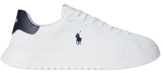 Polo Ralph Lauren White - Navy Sneaker RLITE COURT, 5003327654, Weiß - Marineblau, 42 EU