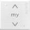 Somfy 1810873 Smoove 1 IN RTS Pure Shine - 1-Kanal-Funkwandsender, weiß