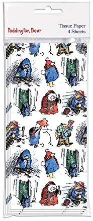 1 Pack of Festive Paddington Bear Tissue Paper Museums and Galleries Collection