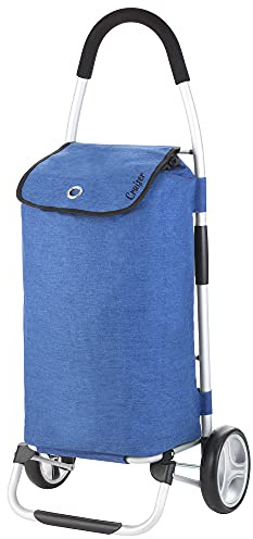 Cruiser Einkaufswagen 45 Ltr - Fatlbarer Einkaufstrolley Blau