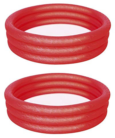 2 x Children's Pool Diameter 152 cm Paddling Pool Swimming Pools