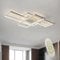 Diossad Dimmbar Deckenleuchte LED Mit Fernbedienung,Rechteckig Leuchten Deckenlampe Mit Memory Funktion,2700K-6500K Warm Natur Kalt Weiß Deckenpanel Für Schlafzimmer Wohnzimmer Küche Schmücken