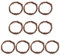 PRETYZOOM 10 Stücke Rattankranz Naturkranz Weinrebe Kranz Dekokranz Türkranz für DIY Basteln Neujahr Ostern Geburtstag Party Wand Tür Hängende Dekoration Ornament Frühlingsdeko 8cm